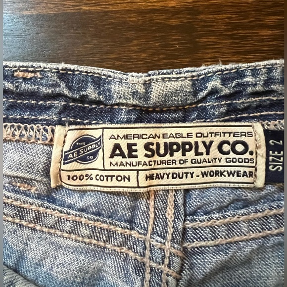 Vintage American Eagle Women’s Denim Shorts, Size 2 - Picture 5 of 5
